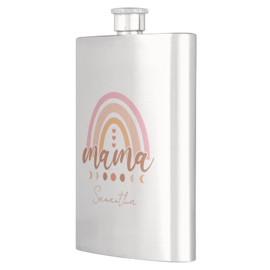 Boho Rainbow Mama met maanfasen Flacon (Links)
