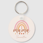 Boho Rainbow Mama Sleutelhanger (Achterkant)