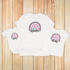 Boho Rainbow Mini, mama en ik kleuren Romper