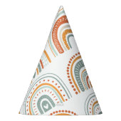 Boho Rainbow MR. Onederful Feesthoedjes (Links)