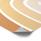 Boho Rainbow Neutral Nursery Poster (Hoek)