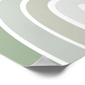 Boho Rainbow Neutral Nursery Poster (Hoek)