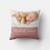 Boho Rainbow Nursery Sierkussen (Achterkant)