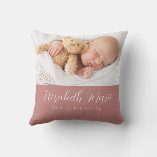 Boho Rainbow Nursery Sierkussen (Achterkant)