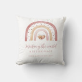 Boho Rainbow Nursery Sierkussen (Voorkant)