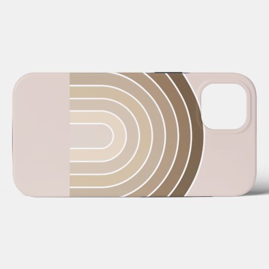 Boho Rainbow Olive Earth Tones Case-Mate iPhone Case (Achterkant (horizontaal))