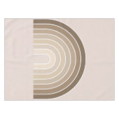 Boho Rainbow Olive Earth Tones Tafelkleed (Voorkant (Horizontaal))