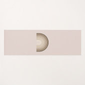 Boho Rainbow Olive Earth Tones Yogamat (Voorkant (horizontaal))