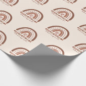 Boho Rainbow OT Occupational Therapist Gifts Cadeaupapier (Hoek)