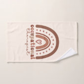 Boho Rainbow OT Occupational Therapist Gifts Handdoek (Handdoek)