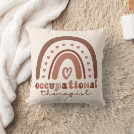 Boho Rainbow OT Occupational Therapist Gifts Kussen