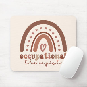 Boho Rainbow OT Occupational Therapist Gifts Muismat
