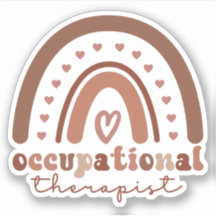 Boho Rainbow OT Occupational Therapist Gifts
