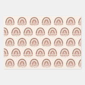 Boho Rainbow OT Occupational Therapist Inpakpapier Vel (Voorkant)