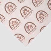 Boho Rainbow OT Occupational Therapist Tissuepapier (Detail)