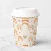 Boho Rainbow Paper Cup Papieren Bekers (Links)