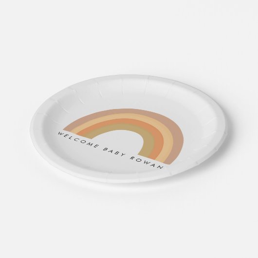 Boho Rainbow party of baby shower bord (Gekanteld)