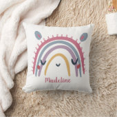 Boho Rainbow Pastel Kussen (Deken)