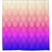 Boho Rainbow Pattern Shower Curtain Douchegordijn (Voorkant)