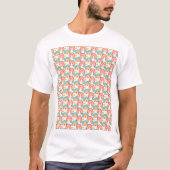 Boho Rainbow Pattern T-shirt (Voorkant)