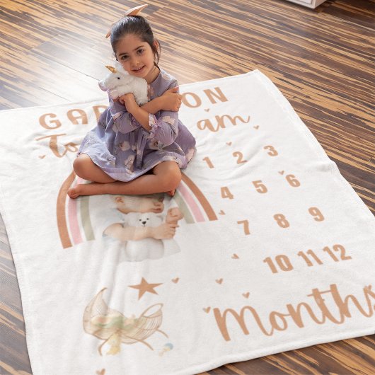 Boho Rainbow Schattigee Baby Foto kinderwagen gepe Fleece Deken