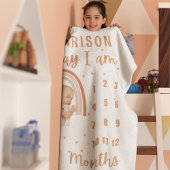 Boho Rainbow Schattigee Baby Foto kinderwagen gepe Fleece Deken