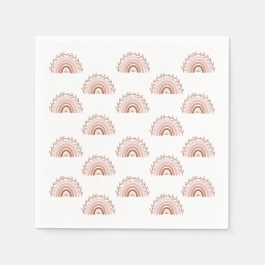 Boho Rainbow Servet (Voorkant)