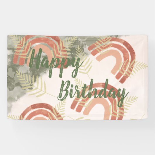 Boho Rainbow Spandoek (Horizontaal)