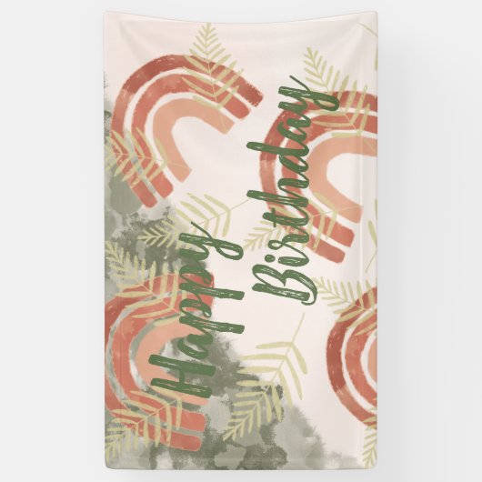 Boho Rainbow Spandoek (Verticaal)