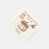 Boho Rainbow Spooky eerste verjaardag Servet (Hoek)