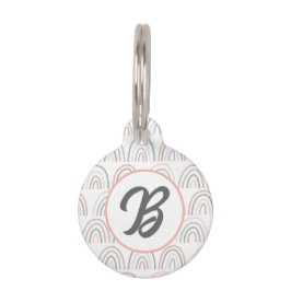 Boho Rainbow Stethoscope ID Label Huisdierpenning