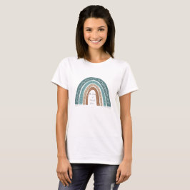 Boho Rainbow T-Shirt – Artistieke Lente Stijl