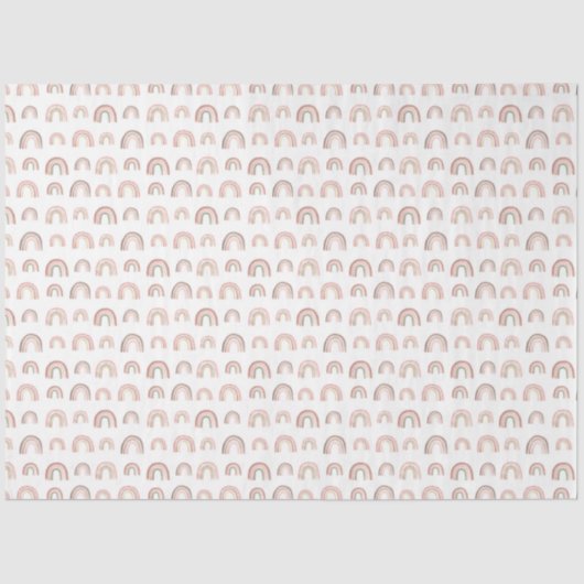 Boho Rainbow Tissue Paper Tissuepapier (Voorkant)