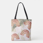 Boho Rainbow Tote Bag (Achterkant)