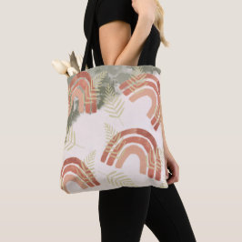 Boho Rainbow Tote Bag