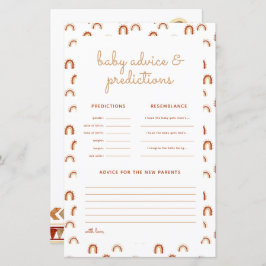 Boho Rainbow Tribal Planten voorspellingen spel