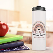Boho Rainbow Tumbler for 3rd Grade Teacher Thermosbeker
