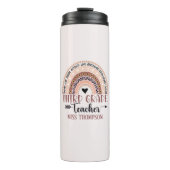 Boho Rainbow Tumbler for 3rd Grade Teacher Thermosbeker (Voorkant)