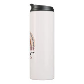 Boho Rainbow Tumbler for 3rd Grade Teacher Thermosbeker (Geroteerd rechts)