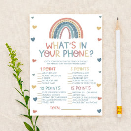 Boho Rainbow Wat zit er in je Baby shower?