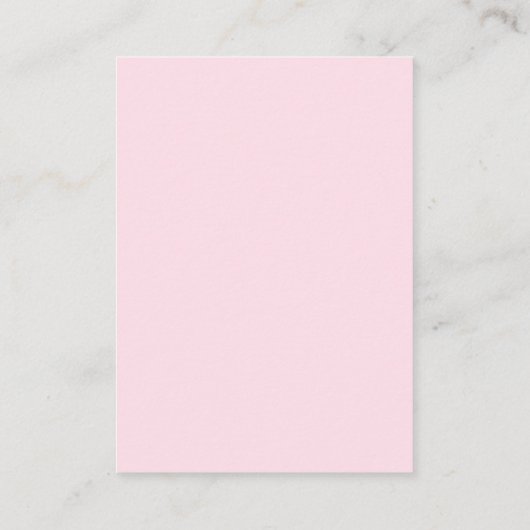 Boho Rainbow Waterverf Baby Girl Shower Informatiekaartje (Achterkant)