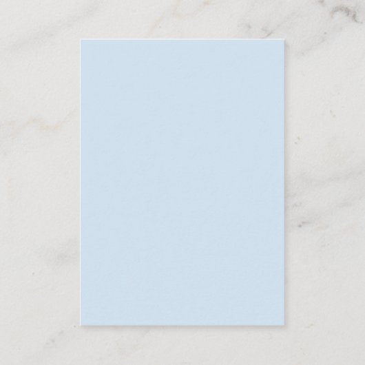 Boho Rainbow Waterverf Blue Books for Baby shower Informatiekaartje (Achterkant)