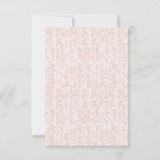 Boho Rainbow Waterverf Chic Baby shower Kaart (Achterkant)