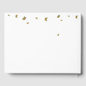 Boho Rainbow With Sunflowers Baby Shower Gastenboek (Achterkant)