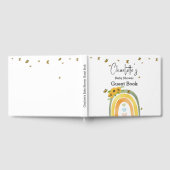 Boho Rainbow With Sunflowers Baby Shower Gastenboek (Volledig)