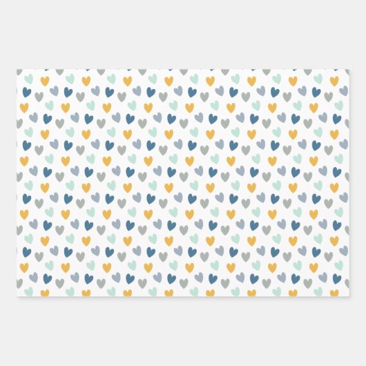 Boho Rainbow Wrapping Paper Sheets (Voorkant 3)