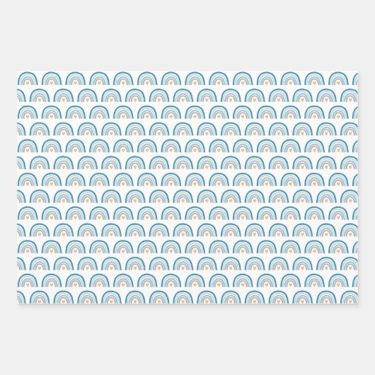 Boho Rainbow Wrapping Paper Sheets (Voorkant)