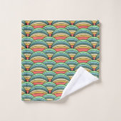 Boho Rainbows Bath Towel Set Bad Handdoek (Wasdoekje)