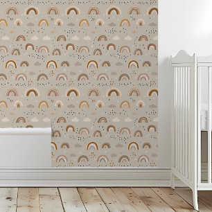 Boho Rainbows Browns Behang