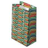 Boho Rainbows Klein Cadeauzakje (Achterkant Gekanteld)